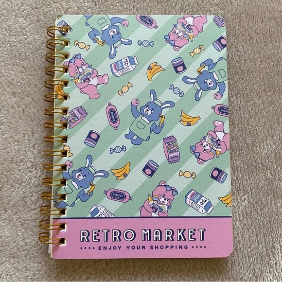 Amifa Retro Market Mini Notebook - Picture 2 of 7